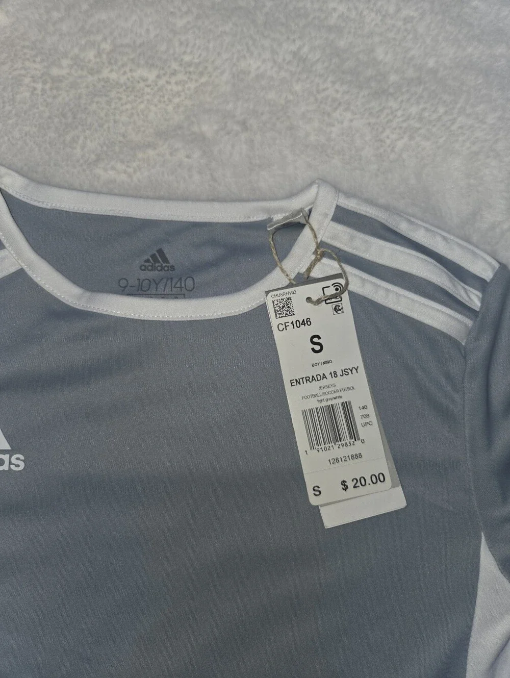Adidas Gray T-shirt for Boy's